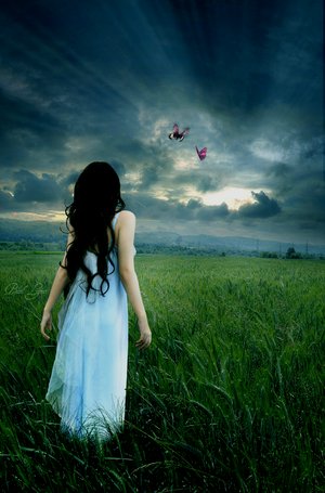 "Even the butterflies" by rhianova @ deviantART